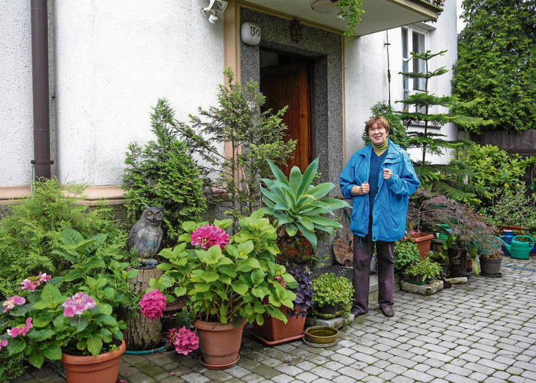 Maria Suknarowska ma duży ogród, zamierza w nim serwować śniadania swoim gościom
