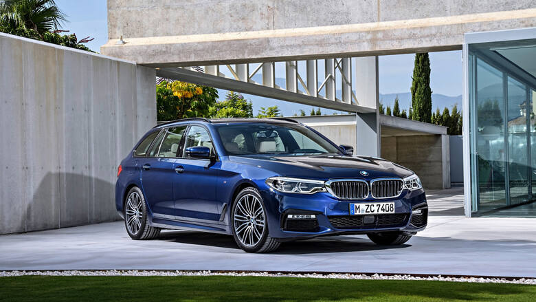 BMW serii 5 Touring Na wyposażeniu znalazł się system teleinformacyjny z ekranem o przekątnej 10,25 cala. Do dyspozycji będzie również aktywny tempomat