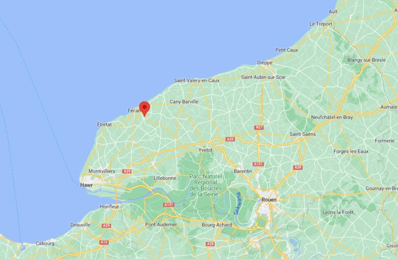 "Prawdziwe" Toussaint leży na północy Francji, w zachodniej części Normandii.
