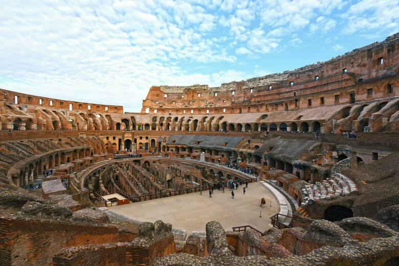 Ruiny Koloseum w Rzymie