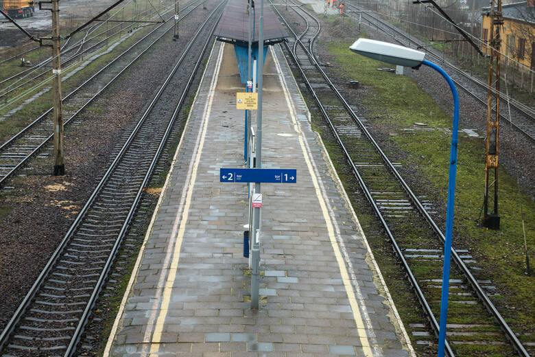 Po zakończeniu prac stacja kolejowa w Olkuszu będzie "dysponowała" dwoma peronami o długości 400 i 500 metrów.