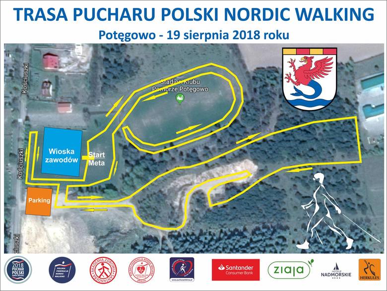 Puchar Polski Nordic Walking i festyn rodzinny w Potęgowie