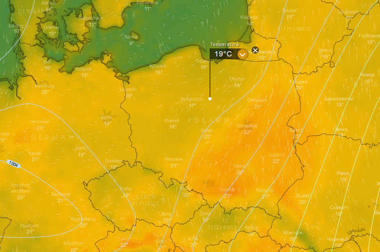 W poniedziałek, 9 kwietnia, w Polsce mamy kolejny dzień słonecznej i ciepłej aury.
