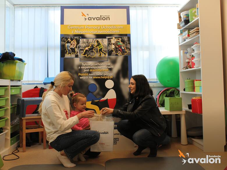Centrum Pomocy Uchodźcom z Niepełnosprawnościami, Fundacji Avalon, wciąż na najwyższych obrotach wspiera potrzebujących!
