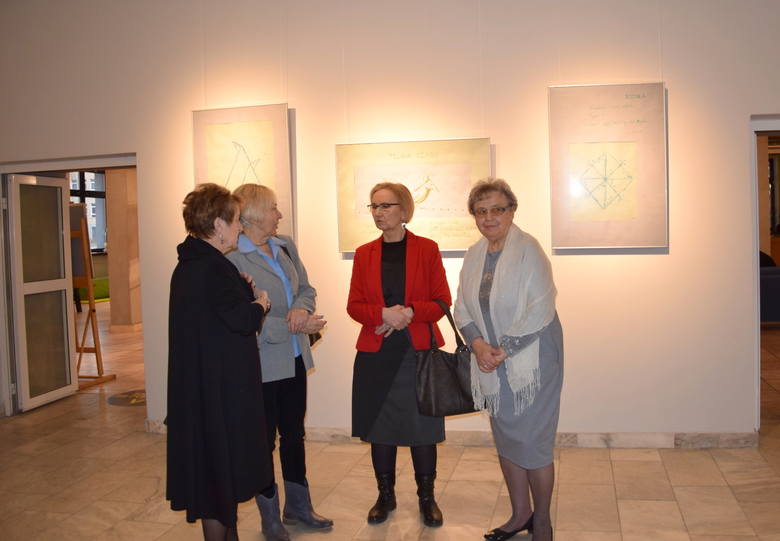 Wernisaż wystawy Marleny Mazurek w CKiS w Skierniewicach