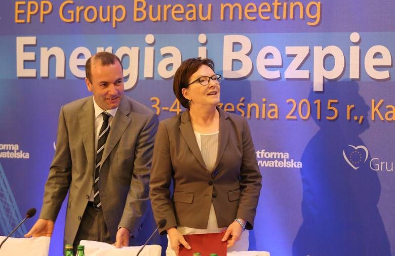 Premier Ewa Kopacz była gościem posiedzenia biura Grupy Europejskiej Partii Ludowej w Parlamencie Europejskim.