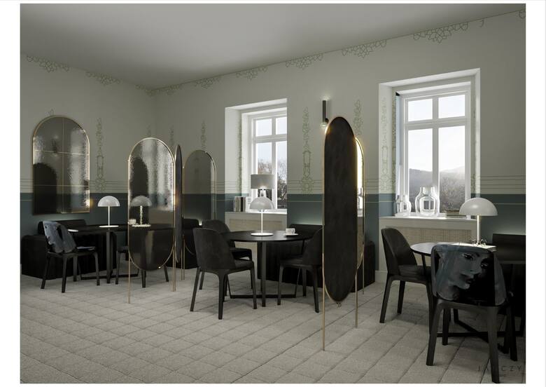Tak wyglądają wizualizacje restauracji w Pałacu w Baranowicach