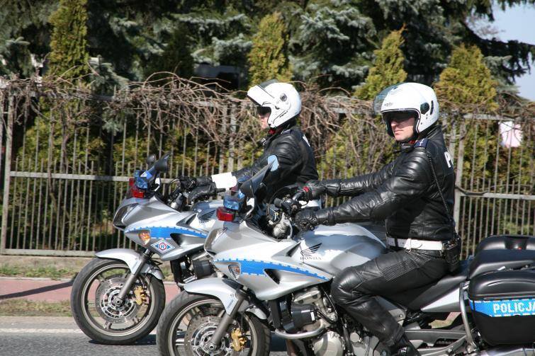Na ulicach Radomia będzie można spotkać policjantów na motorach marki Honda