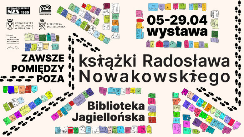 Zaproszenie na wernisaż wystawy Radosława Nowakowskiego