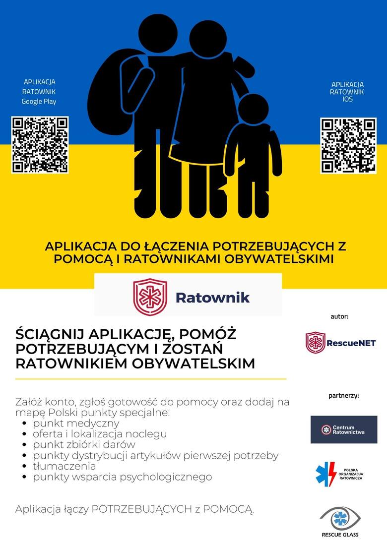 Portale i aplikacje do pomocy Ukrainie. Zobacz, jak możesz pomóc!