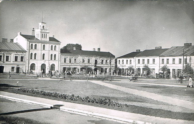 1958, Rynek w Skierniewicach
