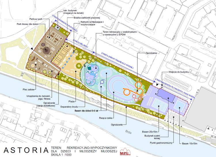 Jak będzie wyglądało miejskie kąpielisko przy Astorii? 