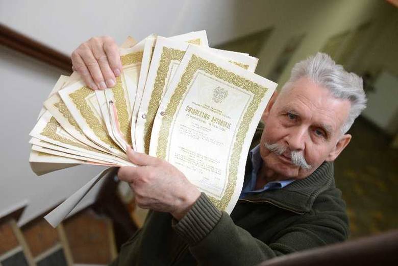 Ryszard Łukianowski jest autorem wielu wynalazków, dziś potwierdzają to liczne certyfikaty.