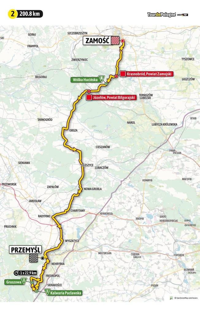Tour de Pologne 2021. Przemyśl metą II etapu tegorocznego wyścigu
