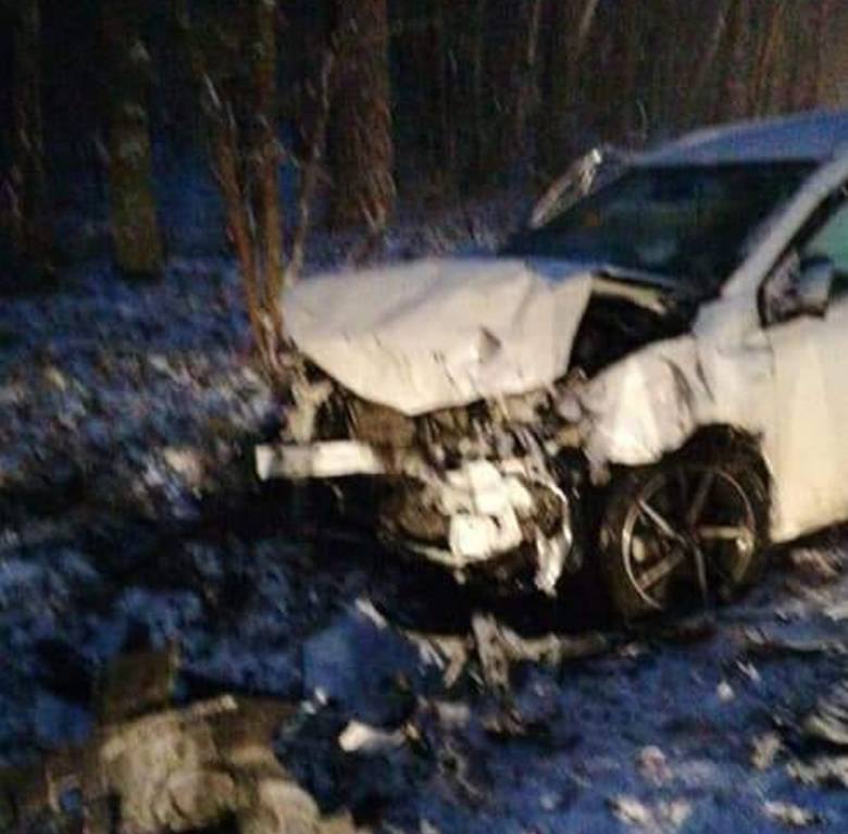 Wypadek w miejscowości Trzciniec w gminie Białe Błota.