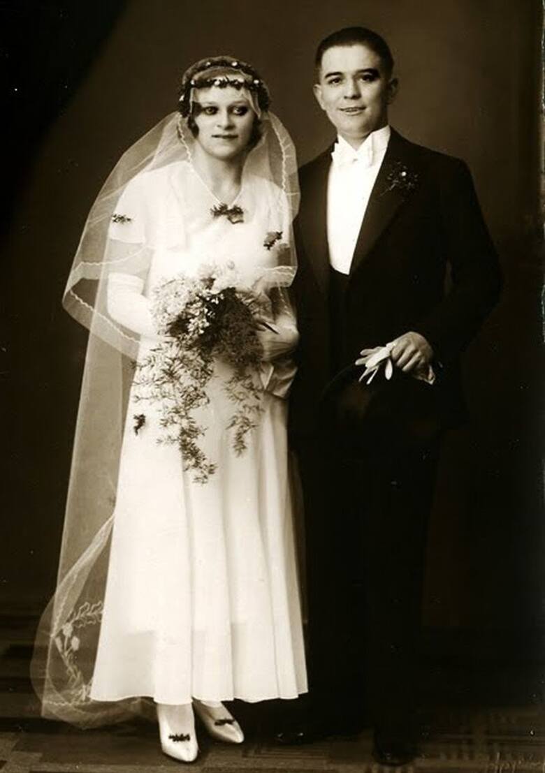 Zdjęcie ślubne Jana i Wiktorii Ptaków. Kiedy zostali zamordowani 2 października 1947, byli już w podeszłym wieku.