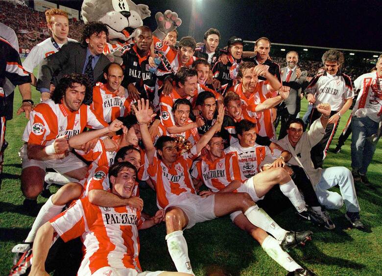 Vicenza z Pucharem Włoch 1997