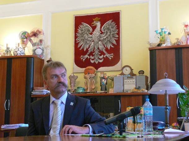Krzysztof Kaliński (na zdjęciu)  w drugiej turze wyborów zmierzy się z Jarosławem Śmigierą.<br /> 