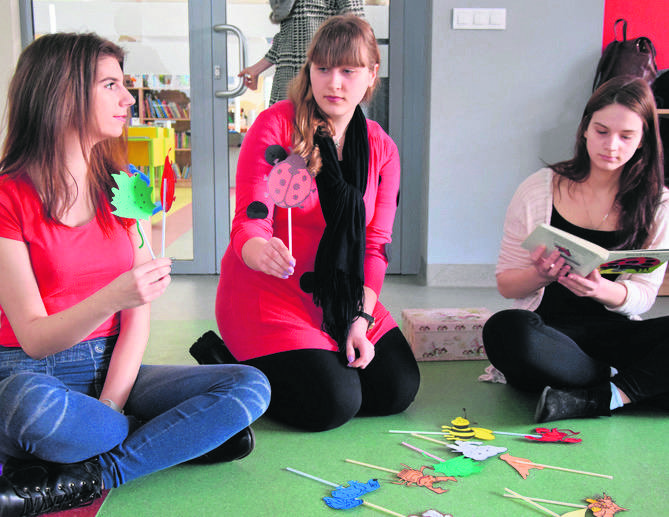 Studentki z Uniwersytetu Zielonogórskiego: Iza, Ela i Dorota