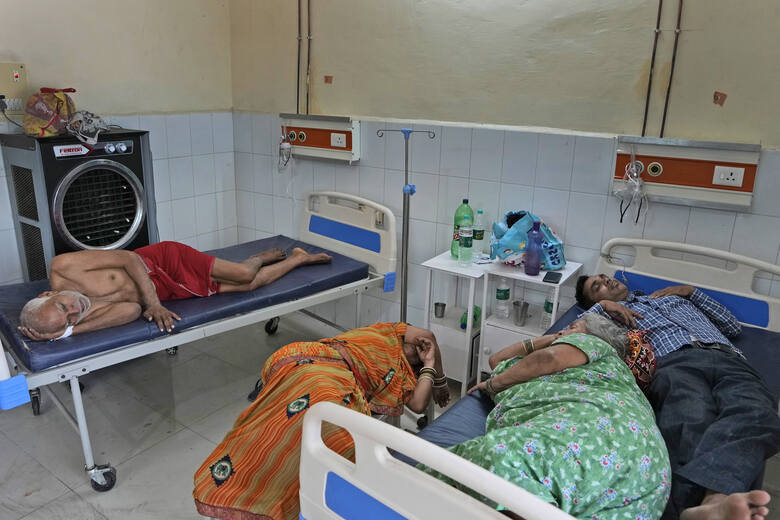 Upały w Indiach są zabójcze, a szpitale nie dają rady pomóc wszystkim potrzebującym
