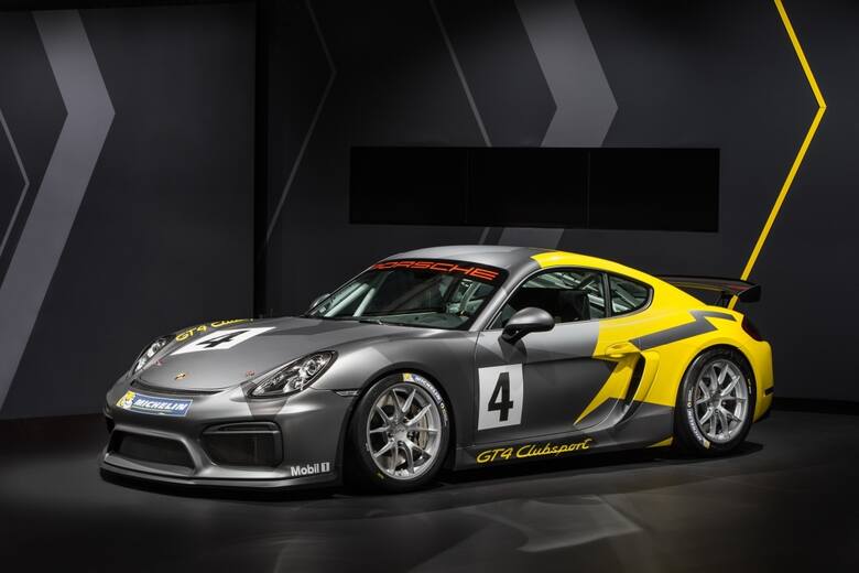 Do gamy Porsche dołącza nowy samochód sportowy przeznaczony do rekreacyjnych i półprofesjonalnych wyścigów – Cayman GT4 Clubsport, który debiutuje na