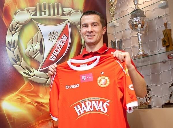 Marcin Kaczmarek w styczniu podpisał kontrakt z Widzewem