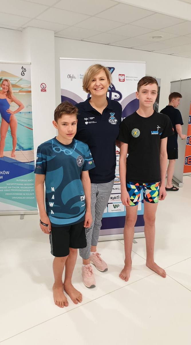 Trzy brązowe medale pływaków podczas Otylia Swim Cup w Łodzi