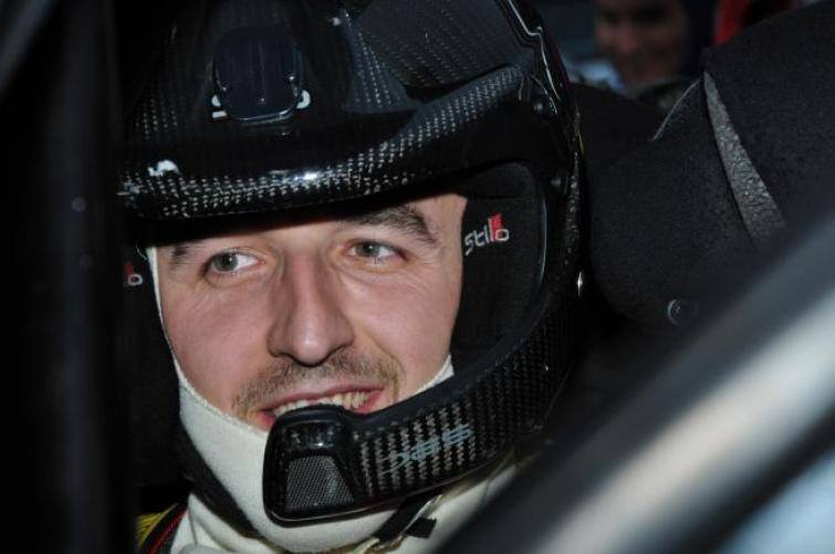 Robert Kubica za kierownicą Citroena C4 WRC