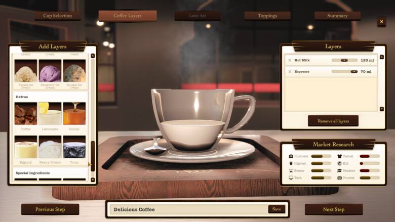 Espresso Tycoon – kawa jest najważniejsza. Nowa gra polskiego studia DreamWay zapowiada się relaksująco