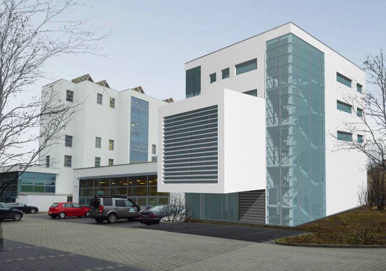 Tak ma wyglądać Centrum Edukacji i Rozwoju w Medycynie przy szpitalu Vital Medic w Kluczborku. Centrum medyczne ma zostać zbudowane do 2019 roku.