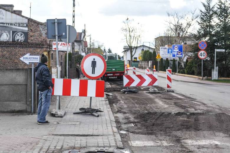 Remont ulicy Grunwaldzkiej w Plewiskach potrwa siedem tygodni. Kierowców czekają utrudnienia