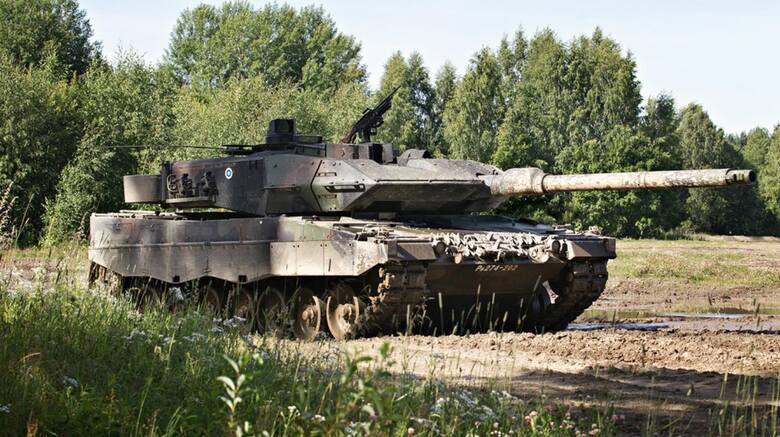Trzon sił pancernych Finlandii to ponad 200 czołgów Leopard 2A6