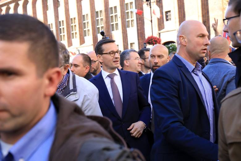 W niedzielę do Torunia zajrzał premier Mateusz Morawiecki