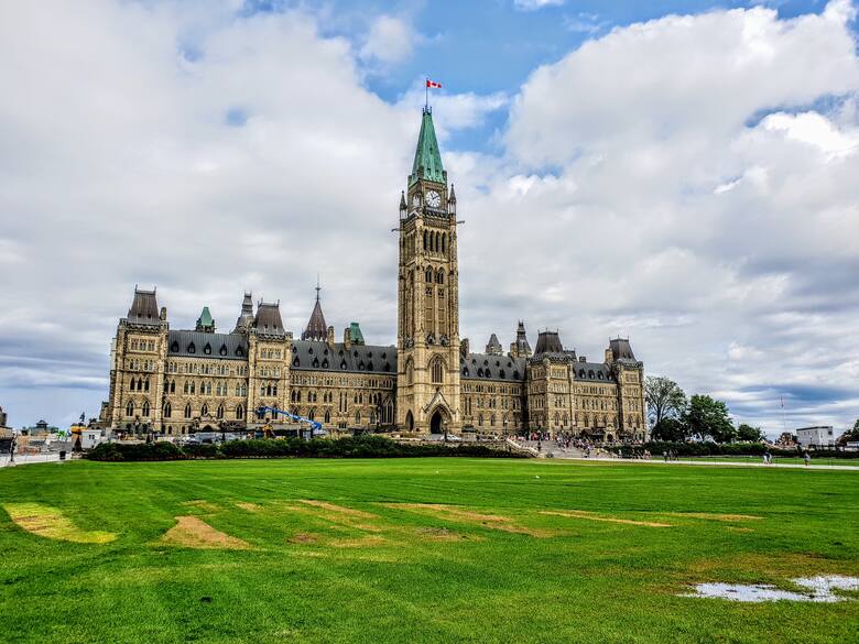 Budynek parlamentu w Ottawie