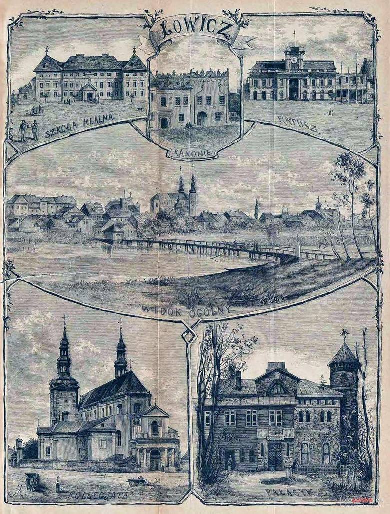 Jak zmieniał się Łowicz na przestrzeni dziejów. Panoramy miasta [Zdjęcia]
