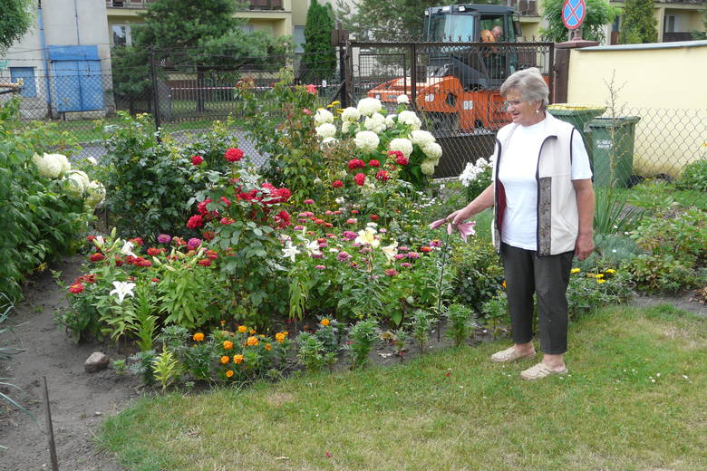 Przydomowy ogród Janiny Szkupińskiej