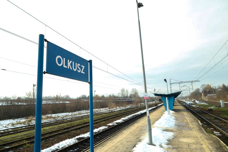 Stacja kolejowa w Olkuszu