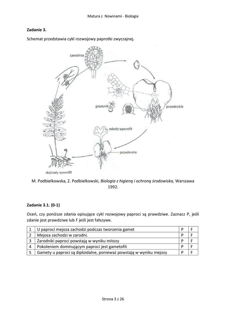 Probna Matura 2021 Z Nowinami Biologia Arkusz Zadan Nowiny24 Pl