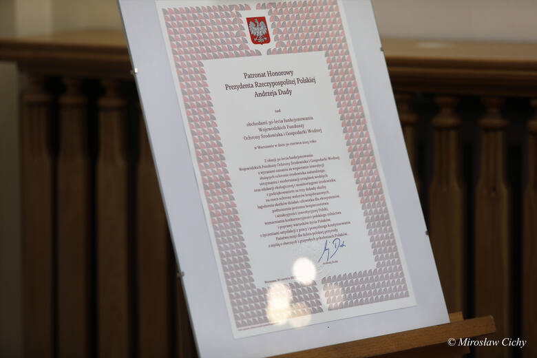 Obchody zostały objęty honorowym patronatem prezydenta RP Andrzeja Dudy. Fot. Mirosław Cichy/WFOŚiGW w Katowicach