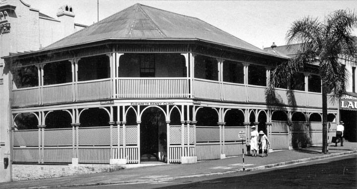 Ośrodek leczenia założony przez E. Kenny w Darling Downs w Queensland