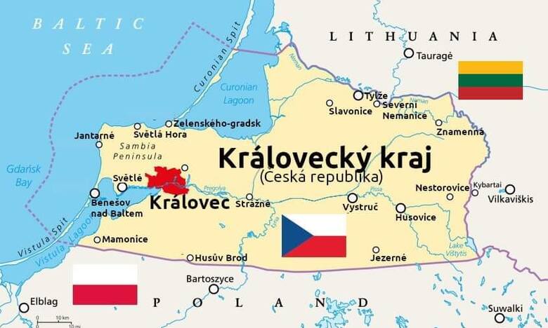 Popularny ostation mem o przyłączeniu „czeskiego Kralovca”. Obwód kaliningradzki miałby dołączyć do Czech.