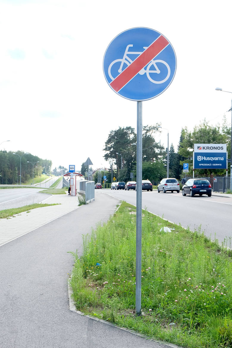 Ścieżki rowerowe tylko dla rowerzystów! 
