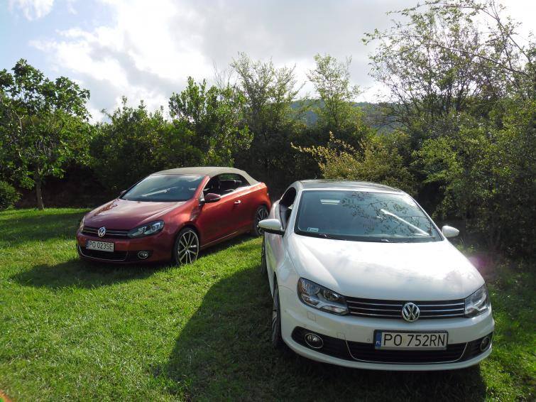 Pierwsza jazda: Volkswagen Eos i Volkswagen Golf Cabriolet