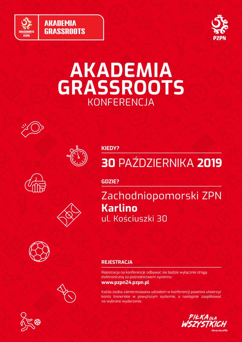 Akademia Grassroots - bezpłatna konferencja o szkoleniu dzieci i młodzieży już wkrótce w województwie zachodniopomorskim!