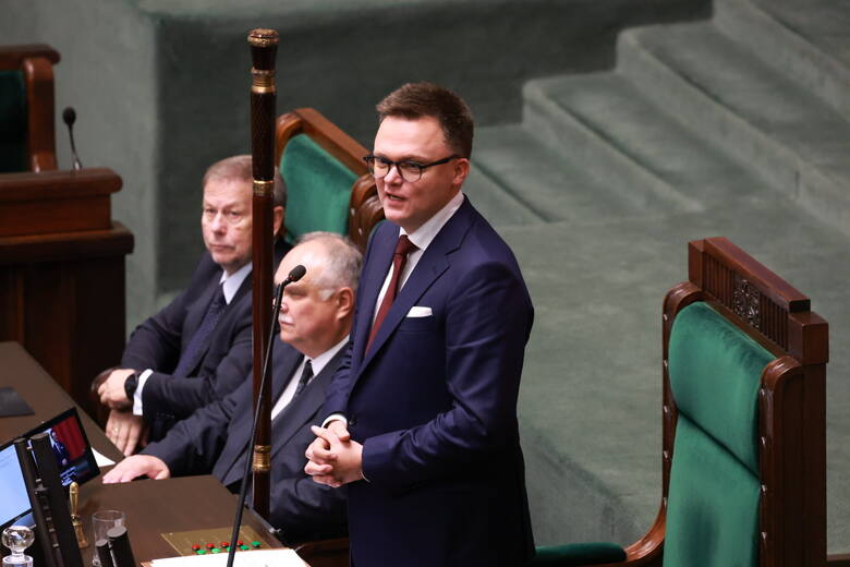 Szymon Hołownia został nowym marszałkiem Sejmu.