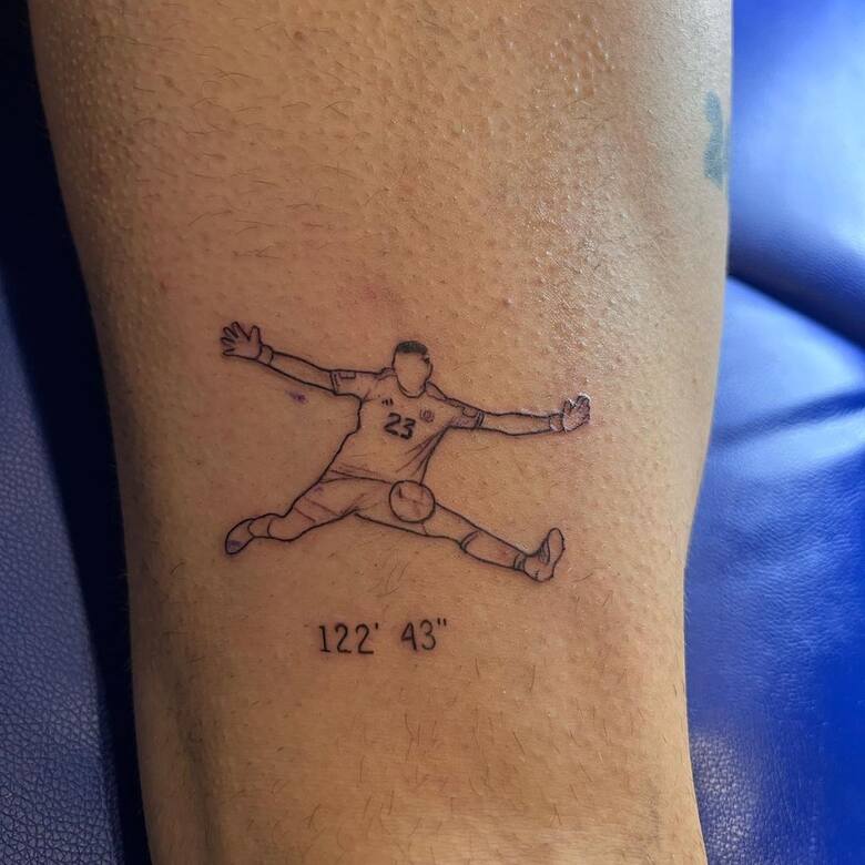 Papu Gomez utrwalił zdobycie mistrzostwa świata przez Argentyne aż trzema tatuażami