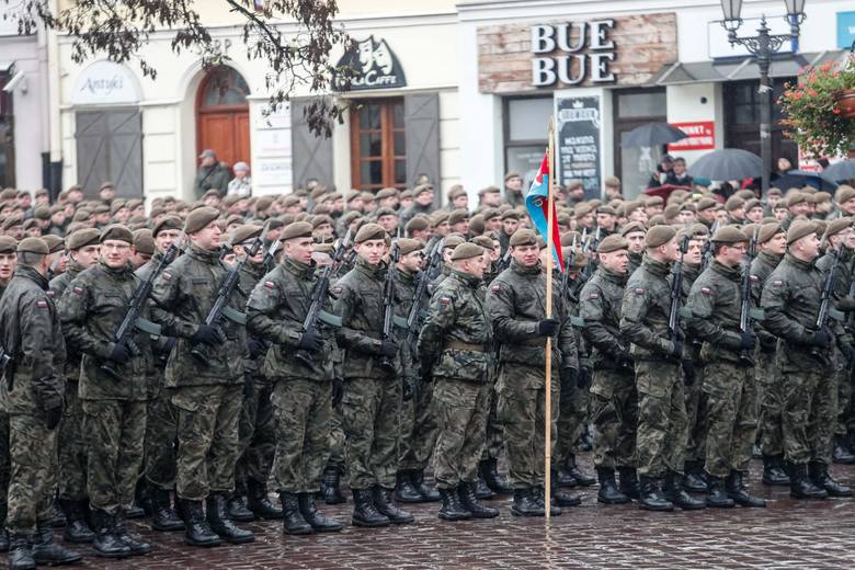 Żołnierze Podkarpackiej Brygady Wojsk Obrony Terytorialnej przysięgę złożyli pod koniec listopada 2017 r. 