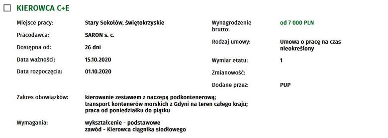 Zobacz oferty pracy z najwyższymi zarobkami w powiecie koneckim [TOP 20] - echodnia.eu