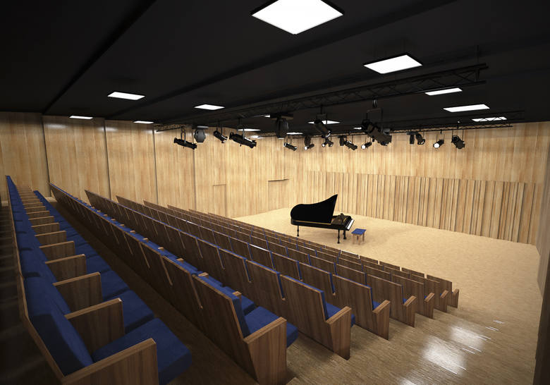 Tak będzie wyglądać nowa Szkoła Muzyczna, do nowego obiektu włączony zostanie budynek dawnego Domu Harcerza przy ul. Dzikiej 