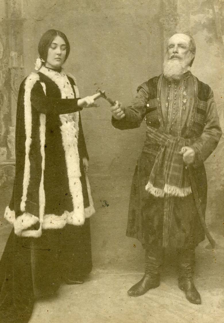 Nestor rodu Olędzkich, Antoni (z prawej) przybył do Kielc pod koniec XIX wieku, zbiory Muzeum Historii Kielc